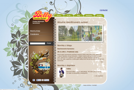 www.bettykaravan.sk STAV ONLINE